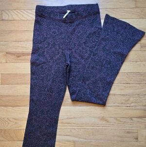 Free People Stretch Sweater Flare Pants Leggings